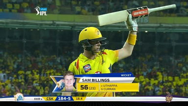 M05: CSK vs KKR – Sam Billings Wicket
