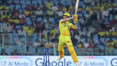 Brevis breaks shackles with a first-ball six
