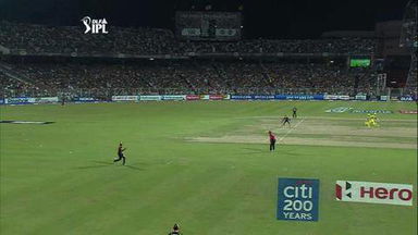 Match 63 KKR vs CSK – Raina's Wicket
