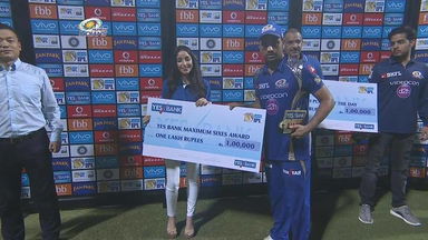 M28: MI vs RPS  – YES Bank Maximum Sixes – Rohit Sharma