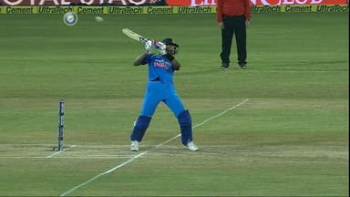 Hardik Pandya's feather touch