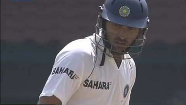 Ind v Eng, 2008, 1st Test: Yuvraj Singh's unbeaten fifty