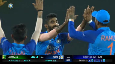 IND vs AUS 2022, 2ND T20I: Fall of Wickets