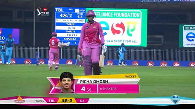 M03: Trailblazers vs Supernovas – Richa Ghosh Wicket