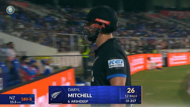 IND vs NZ 2026, 5th T20I: Daryl Mitchell Wicket