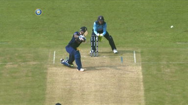 IND vs ENG 2021, 1st ODI : Shikhar Dhawan Six