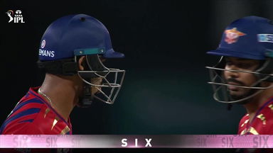 IPL 2026 M15: KKR vs LSG - Mukul Choudhary Six