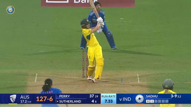 IND-W vs AUS-W 2023-24, 1st T20I: Annabel Sutherland Six