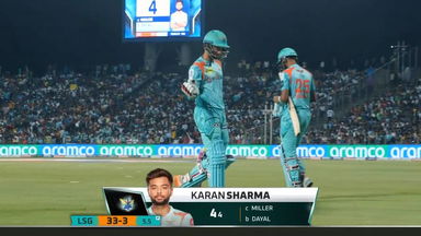 M57: LSG vs GT – Karan Sharma Wicket