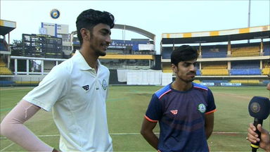Ranji Trophy 2017-18, Final : Delhi vs Vidarbha : Day 4 - Aditya thakare & Rajneesh Gurbani Interview