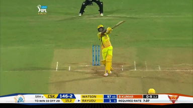 Final: CSK vs SRH – Ambati Rayudu Six
