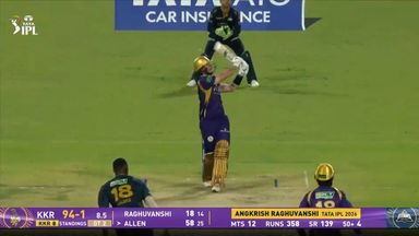 IPL 2026 M60: KKR vs GT - Finn Allen Six