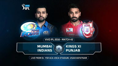 IPL 2016 M43: MI vs KXIP – Match Highlights