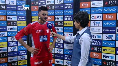 M34: KXIP vs MI – Axar Patel Interview