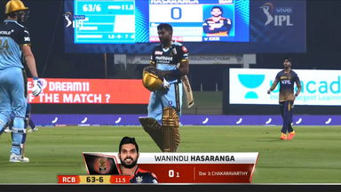 M31: KKR vs RCB – Wanindu Hasaranga Wicket