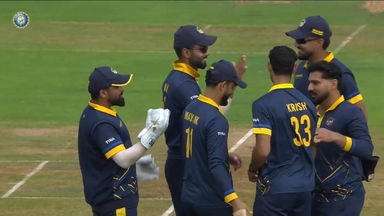 Vijay Hazare Trophy 2025-26 QF3, Punjab vs Madhya Pradesh: Fall of Wickets