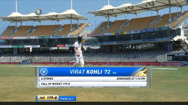 IND vs ENG 2021, 1st Test, Day 5: Virat Kohli Wicket