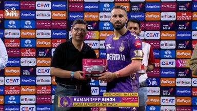 IPL 2025 M12: MI vs KKR - Curvv Super Striker of the Match - Ramandeep Singh