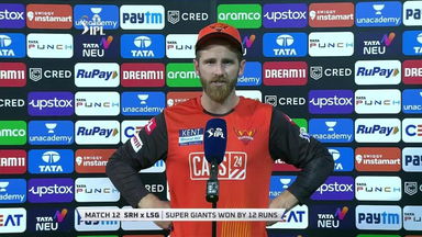M12: SRH vs LSG – Kane Williamson Interview