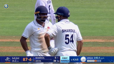 Ranji Trophy 2025-26 QF4, Mumbai vs Karnataka, Day 1: Match Highlights