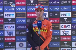 M55: SRH vs MI  – Abhishek Sharma Interview