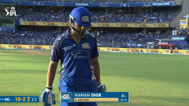 IPL 2026 M69: MI vs RR - Naman Dhir Wicket