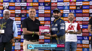 IPL 2025 M23: GT vs RR - Curvv Super Striker of the Match - Rahul Tewatia