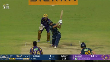 IPL 2026 M60: KKR vs GT - Shubman Gill Six