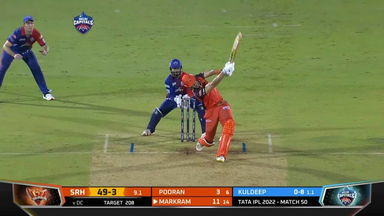 M50: DC vs SRH – Aiden Markram Six