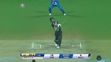 IND vs NZ 2017, 3rd T20I: Colin de Grandhomme Six