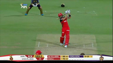 M17: RCB vs KKR – Virat Kohli Six