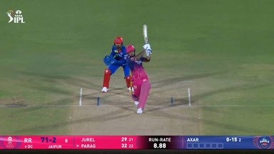IPL 2026 M43: RR vs DC - Riyan Parag Six