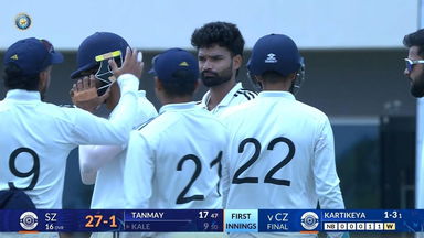 Duleep Trophy 2025 Final, South Zone vs Central Zone, Day 1: Match Highlights