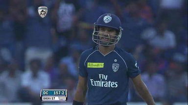 Match 55 DC vs DD – Dhawan's 5th Six