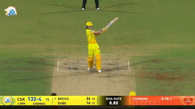 IPL 2026 M63: CSK vs SRH - Dewald Brevis Six