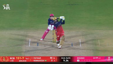 IPL 2026 M16: RR vs RCB - Rajat Patidar Six