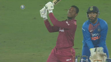 IND vs WI 2019, 1st T20I: Shimron Hetmyer Six