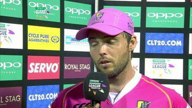 CLT20 2014 M9: HOB vs NK  –   Interview – Daniel Flynn