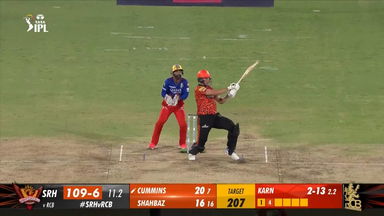 M41: SRH vs RCB – Pat Cummins Six