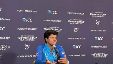 We are very excited to play the final: Shafali Verma