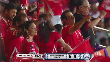 M60: KKR vs KXIP – Manan Vohra Six