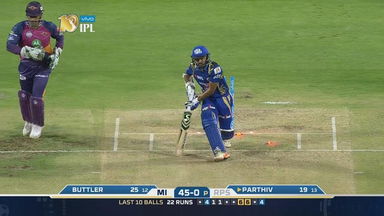M2: RPS vs MI – Parthiv Patel Wicket