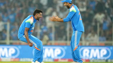 Big wicket and Energetic Celebration ft. Harshit Rana