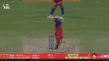 IPL 2026 M50: LSG vs RCB - Tim David Six