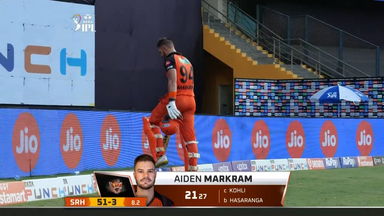M54: SRH vs RCB – Aiden Markram Wicket