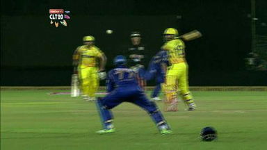 M21: RR vs CSK –  Ravindra Jadeja c Yagnik b Watson