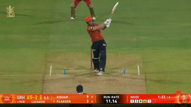 IPL 2025 M65: RCB vs SRH - Heinrich Klaasen Six
