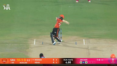 IPL 2026 M21: SRH vs RR - Ishan Kishan Six