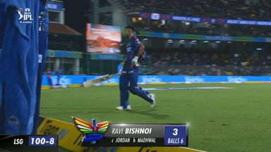 Eliminator: LSG vs MI – Ravi Bishnoi Wicket