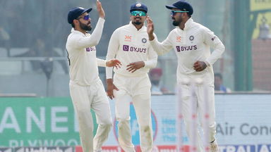 Sharp at slip cordon: KL Rahul's superb grab